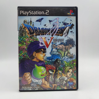 Dragon Quest V ภาค 5 แผ่นสภาพดี PlayStation 2 PS2 มีกล่องใสสวม พร้อมให้เก็บสะสม