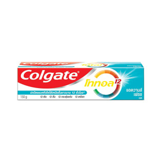 Colgate Total Advance Fresh Toothpaste 150 g. คอลเกตยาโททอลยาสีฟันแอดวานส์เฟรช 150 กรัม