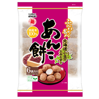 Echigo Funwari Meijin Mochi Puff Anko 60g.เอจิโกะฟุนวาริเมจินโมจิพัฟอังโกะ 60กรัม.