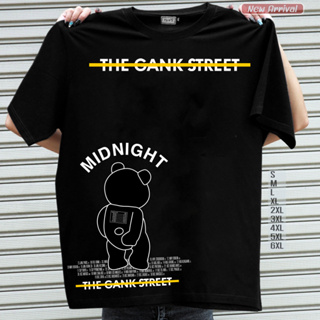 เสื้อยืดลาย "หมี Midnight" #เสื้อยืดหมี #เสื้อยืดไซส์ใหญ่ #LICKPUK #ขายส่งเสื้อยืด