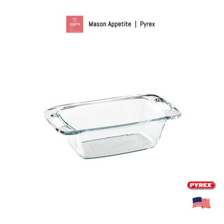 1085799 Pyrex 1.5 QT Glass Loaf Dish พิมพ์แก้ว ทรงโลฟ ไพเร็กซ์ 1.5qt