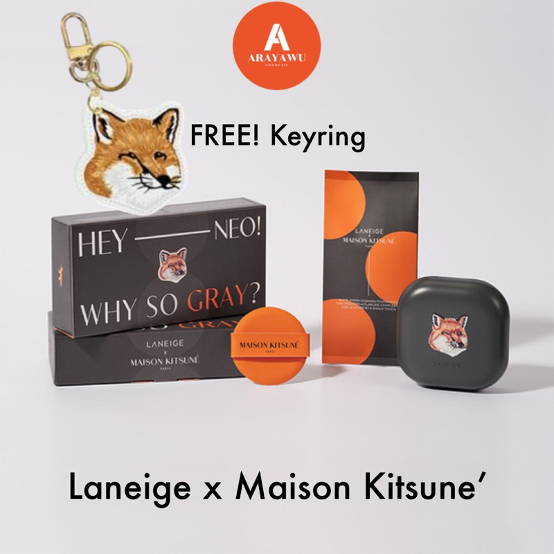 ( แท้/พร้อมส่ง) Laneige Neo cushion X Maison Kitsune
