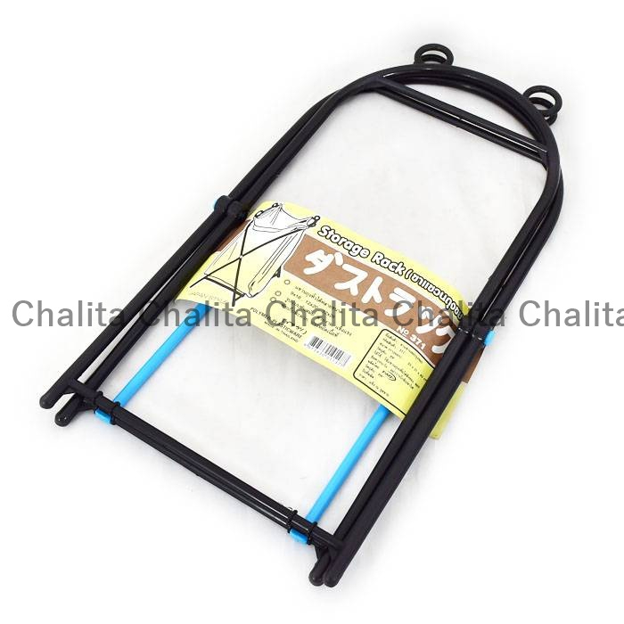 ขาแขวนถุงขยะ พับเก็บได้ ที่แขวนถุงขยะ ที่สำหรับแขวนถุงขยะ ถังขยะพับได้ ถังขยะพกพา DBHH-0134 - รูปที่ 6