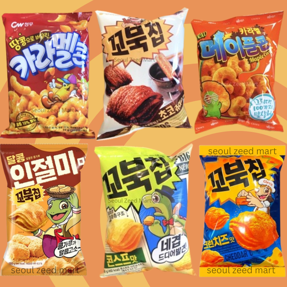 ขนมเกาหลี ตัวท็อป ขนมเต่า ขนมชูโรส ยอดนิยมรสหวานๆ