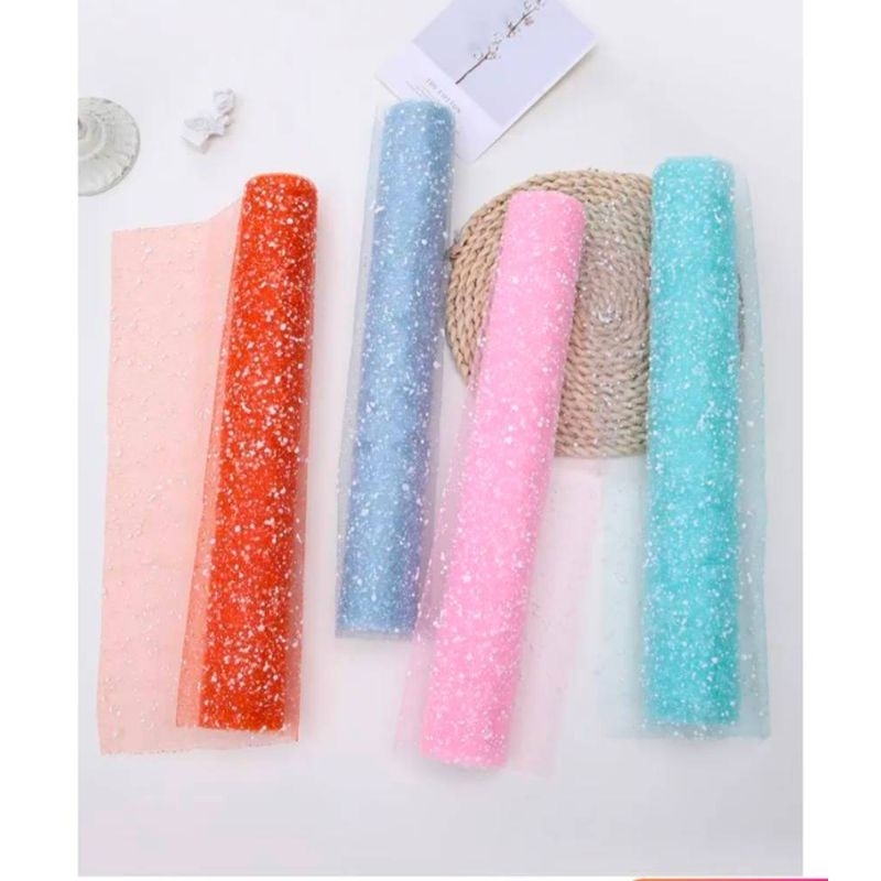 พร้อมส่ง รามี่หิมะ รามี่โฟม 50x50cm.