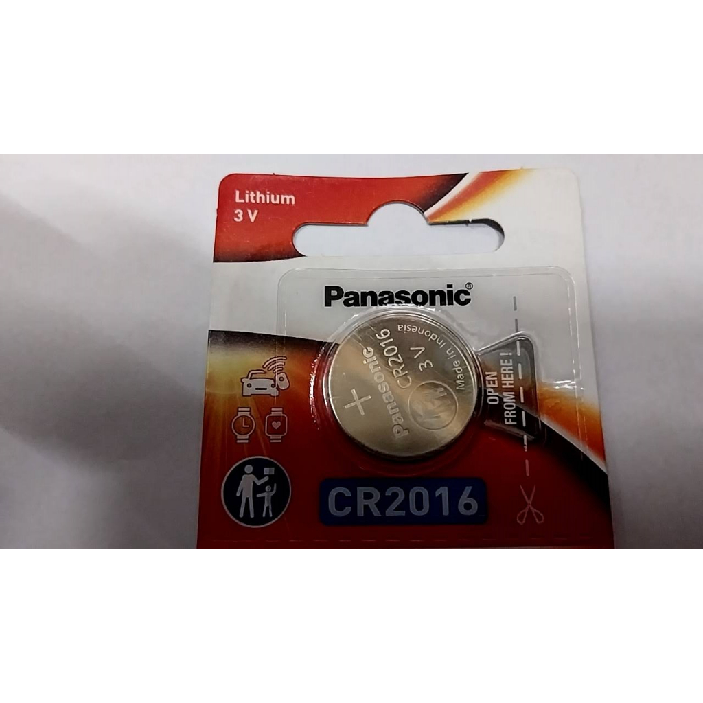 PANASONIC ถ่าน Panasonic CR2032  และ CR2016 3V Lithium Battery ของใหม่ ของแท้บริษัท (ราคา ต่อชิ้น  มี 5ชิ้น ต่อแพ็ค)