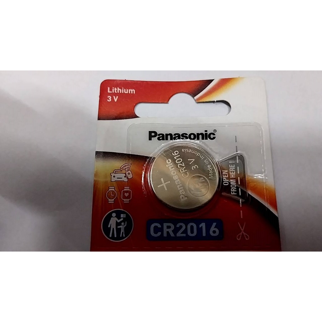 PANASONIC ถ่าน Panasonic CR2032  และ CR2016 3V Lithium Battery ของใหม่ ของแท้บริษัท (ราคา ต่อชิ้น  ม