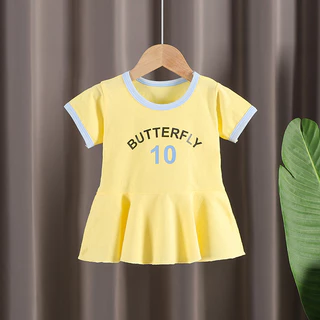 Butterfly10 พร้อมส่งในไทย ชุดเด็กเสื้อผ้าเด็กผู้หญิง กระโปรงเด็ก