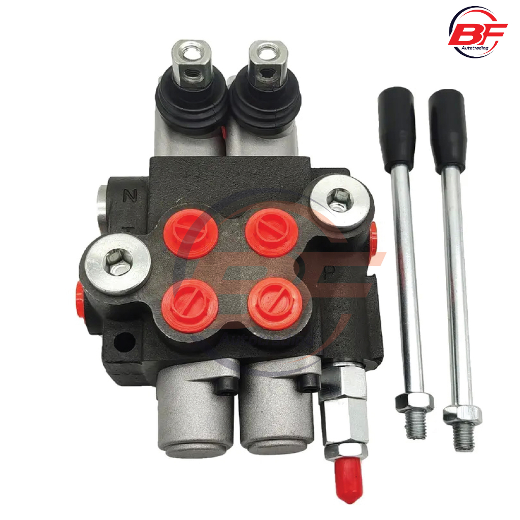 คอนโทรลวาล์ว  คอนโทรลไฮดรอลิก 2 แกน ขนาด 4หุน  คอนโทรลรถไถ รุ่น2แกน สำหรับ รถไถ คูโบต้า  ยันม่าร์ - รูปที่ 5