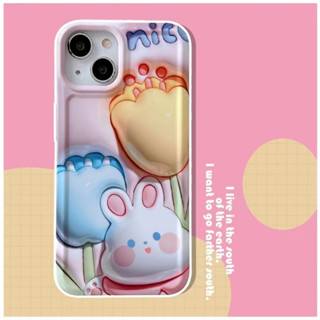 ✨ส่งของขวัญ✨เคสไอโฟน 14 Pro Max 13 12 11 เคส for เคสไอโฟน11 3D ทิวลิป พกง่ายๆ iPhone13 การป้องกันการตก Case