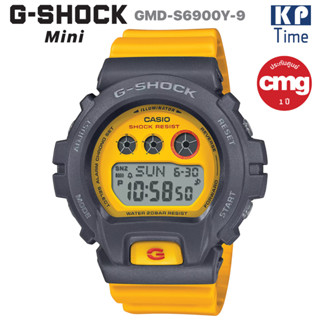 Casio G-Shock Mini นาฬิกาข้อมือผู้หญิง รุ่น GMD-S6900Y-9 ของแท้ประกันศูนย์ CMG