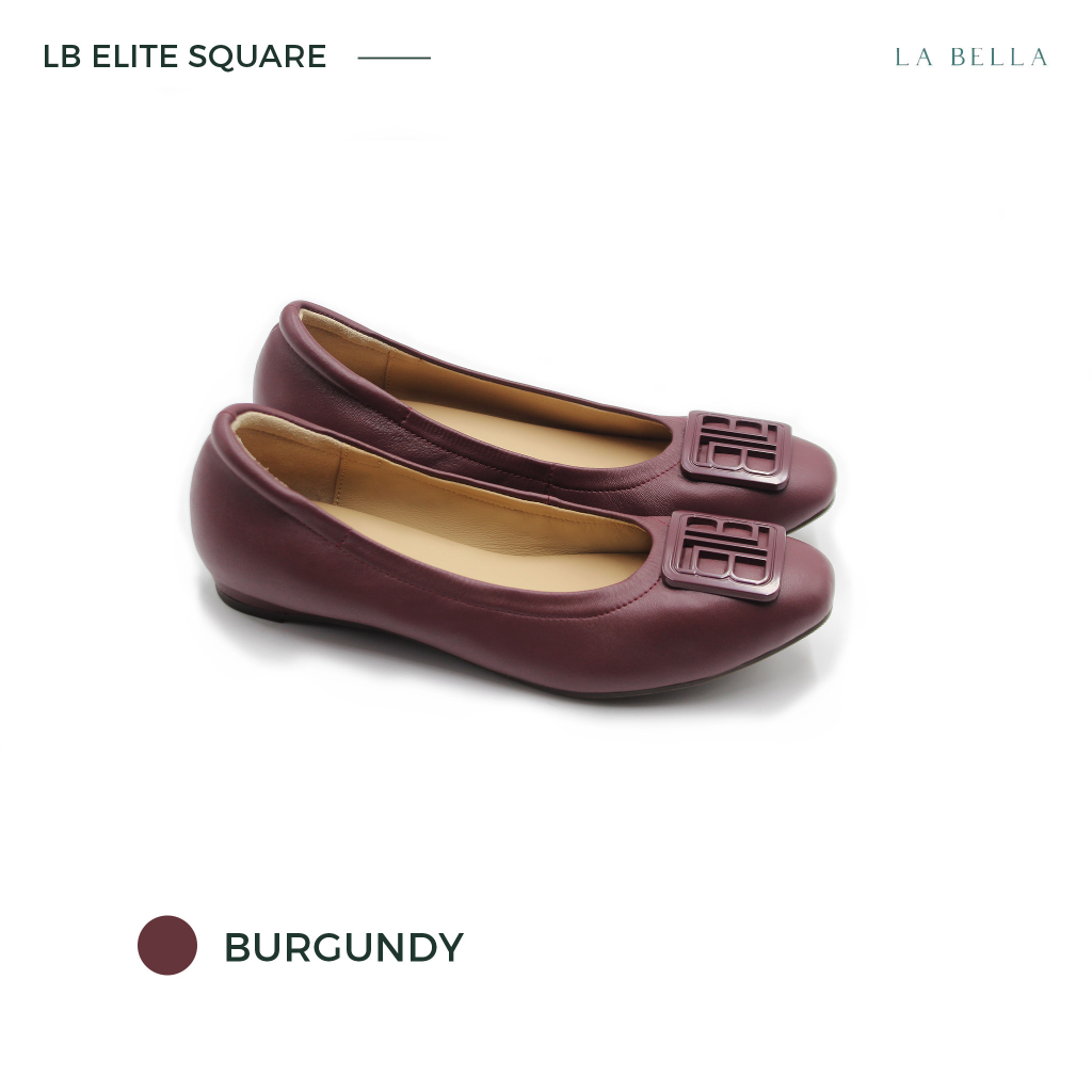 LA BELLA รุ่น LB ELITE SQUARE - BURGUNDY