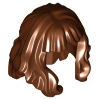 ชิ้นส่วนเลโก้ Lego Part Minifigure, Hair Mid-Length and Wavy with Bangs (37697, 80675) ราคา/ชิ้น