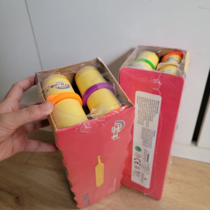 แป้งโดว์ของเล่น 24 สี  | เสริมจินตนาการ ฝึกกล้ามเนื้อมือ ปลอดภัย เด็ก 3 ขวบขึ้นไป ราคา ถูกที่สุด ดีลบีเคเค แกลเลอรีภาพที่ 4
