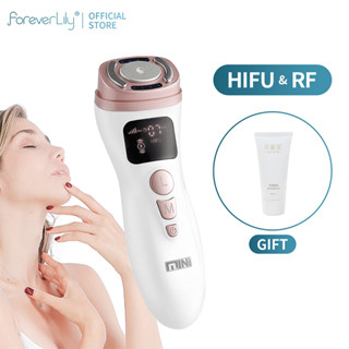 Foreverlily 2.0V Mini Hifu Mini Hifu เครื่องดนตรีอัลตราโซนิก RF รุ่นใหม่ล่าสุด เครื่องยกกระชับใบหน้า V Chef ปรับได้ สวยงาม ง่าย ไม่ต้องไปคลินิก