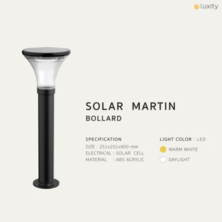 Solar Martin – Bollard