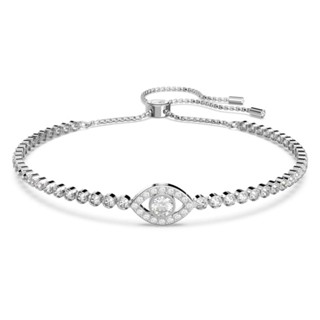 (พร้อมส่ง)*New*SWAROVSKI Subtle bracelet Evil eye, White