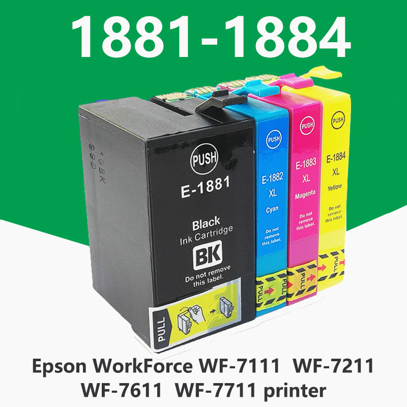 สีเหลืองสำหรับ WorkForce WF 7111 WF7111 WF-7111 7211 WF7211 WF-7211 7611 WF7611 WF-7611 7711 WF7711 