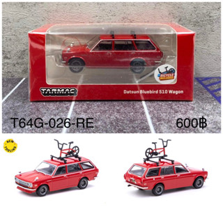 Tarmac 1:64 Global Datsun Bluebird 510 Wagon w Bike RD