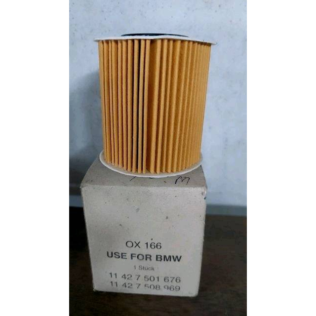 กรองน้ำมันเครื่อง BMW E46 E90 E91 E92 E93 E60 E61 E81 E82 E87 E88 E84 E83 E85 เบอร์ 11 42 7 501 676 