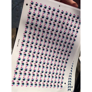 สติกเกอร์ติดเหรียญโปรยทานตาแมว3cm (ใส)