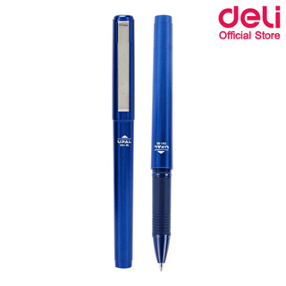 Deli G61 Gel Pen ปากกาเจล หมึกน้ำเงิน 1.0mm (แพ็ค 1 แท่ง) ปากกา อุปกรณ์การเรียน เครื่องเขียน ราคาถูก ปากกาหัวโต ปากการาคาถูก
