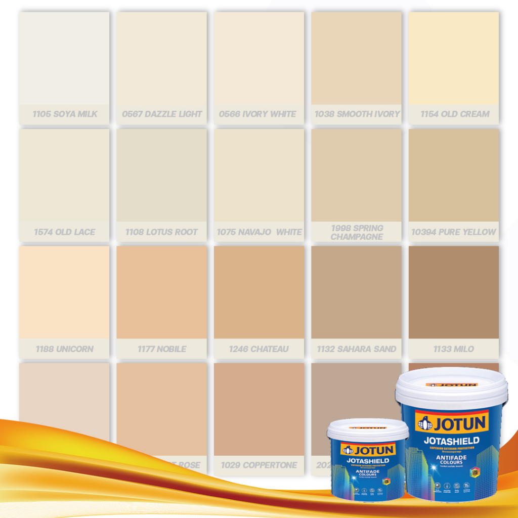 Jotun โจตาชิลด์ สีเบจ เนียน ขนาด 9 ลิตร สีทาภายนอกและภายใน สีทาบ้าน สีน้ำ อะคริลิค 100%สีเกรดสูง ทนท