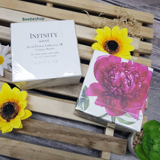 Kose Infinity Royal Flower Compact Powder Collection LX 14g &amp; Collection VII 11g แป้งอัดแข็งหลากสี