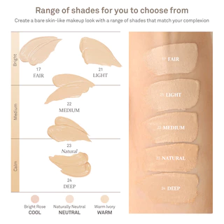 hince Second Skin Cover Concealer (4 shades) | hince Official Store l คอนซีลเลอร์ ปกปิดทุกริ้วรอย จุดด่างดำ เนื้อบางเบา