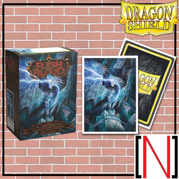 [Sleeve][ซองใส่การ์ด] Dragonshield - Art Flesh and Blood Azvolai [Dragon shield][MTG][FFTCG][Summoner][Pokemon]