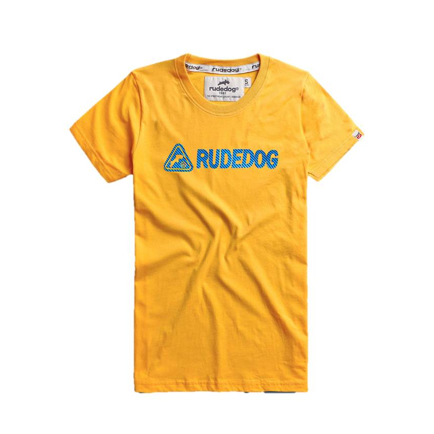 Rudedog เสื้อคอกลม หญิง ชาย สีเหลือง รุ่น Winner