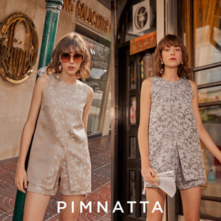 Pimnatta Fa Top (สินค้าพร้อมส่ง🛒) เสื้อแขนกุดต้อนรับตรุษจีน เรียบหรูมีคลาสสุดๆ