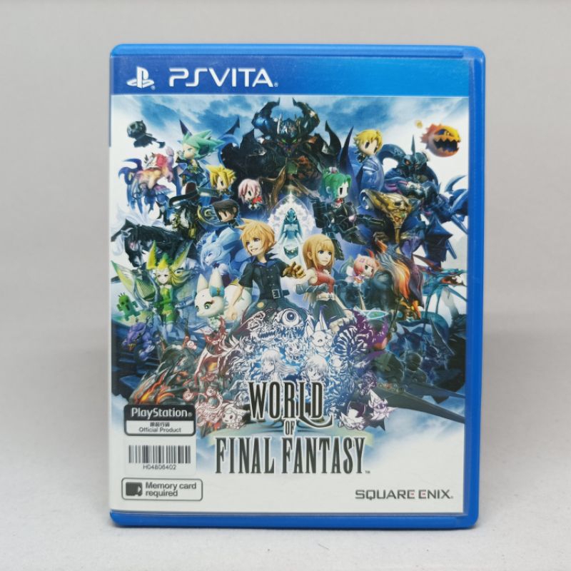 World of Final Fantasy PS Vita | แผ่นเกมเพลสเตชั่นวีต้า แท้ | Zone 3 | English | ใช้งานปกติ