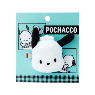 [Direct from Japan] Sanrio Pochacco Mascot Hair Clip ( Check Design ) Japan NEW