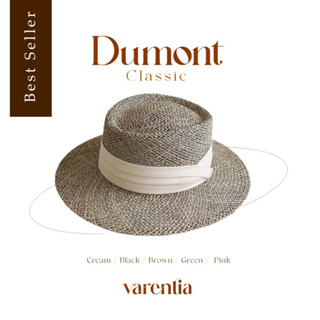 DM009 ♡ ขายดีมาก 2023‼️ Dumont Classic Hat | หมวกสานปีกกว้างสไตล์เกาหลี