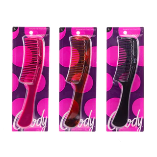 Goody 45599หวีซี่ห่าง ช่วยให้ผมไม่พันกัน ลดการหลุดร่วงของเส้นผม Mosaic Super Detangling Comb