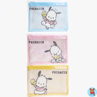 กระเป๋าถือ ใส่ของ ครบสี ชมพู เหลือง ฟ้า POCHACCO Japan Sanrio🇯🇵นำเข้าจากญี่ปุ่น