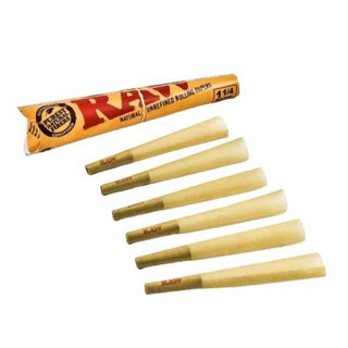 กระดาษม้วนสำเร็จ RAW CLASSIC PRE ROLLED CONE 1 1/4