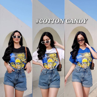 #COTTON CANDY🍭เสื้อยืด Simpson Gang