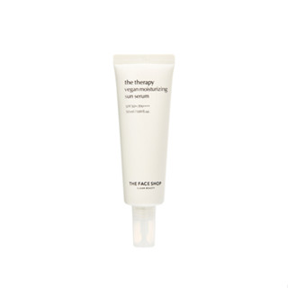 THE FACE SHOP The Therapy Vegan Moisturizing Sun Serum SPF50+ PA++++ 50g