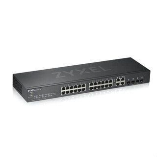 Gigabit Switching Hub ZYXEL (GS1920-24V2) 24 Port + 4 Combo Gigabit SFP สวิตช์ไฮบริด