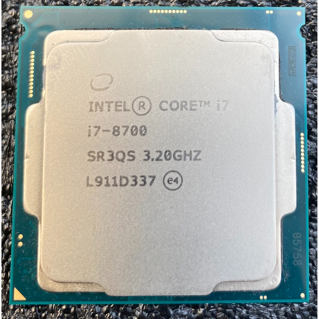 CPU INTEL CORE I7-8700 3.2 GHz