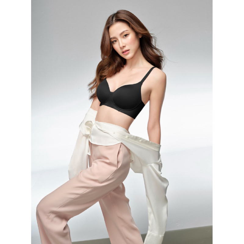 SABINA BRALESS เสื้อชั้นใน Invisible Wire  (ไม่มีโครง) Seamless Fit รุ่น Perfect Bra รหัส SBXD97202