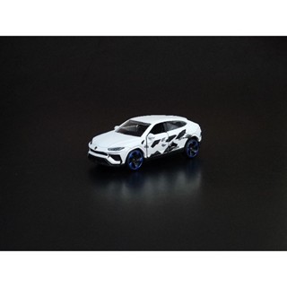 majorette lamborghini urus สีขาวด้าน ล้อน้ำเงิน ลายพราง หายาก