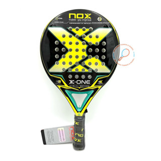 [มีส่วนลด] ไม้พาเดล เทนนิส tennis Padel Racket NOX X-One casual series สีเขียว เหลือง หนัก 360-375 ของแท้ พร้อมส่ง