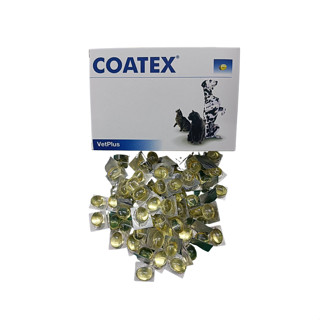 Coatex 1 caps อาหารเสริม บำรุงขนและผิว แบบเม็ด สำหรับสุนัขและแมว บรรจุ 1 เม็ด(หมดอายุ2/2024)Coatex 1 caps อาหารเสริม บำ