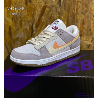 Nike Dunk Low 85 Double Swoosh (size36-45) Orange Cream