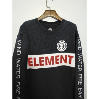 เสื้อแขนยาว มือสอง สายสเก็ต งานแบรนด์ Elements อก 42 ยาว 28