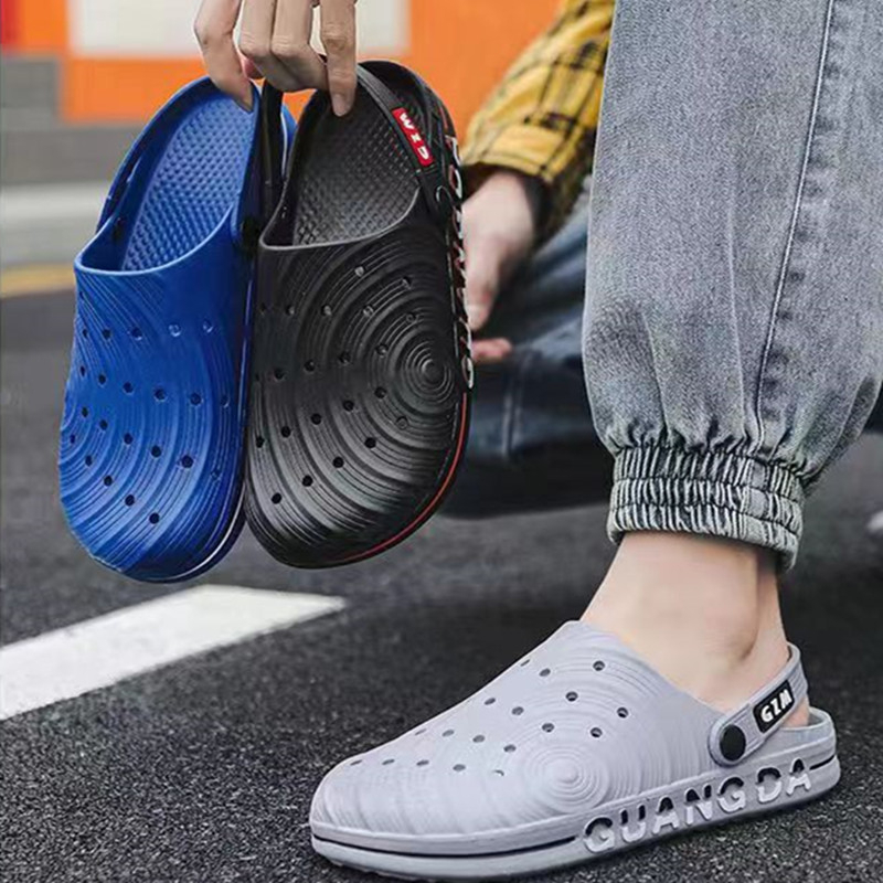 Sports shoes รองเท้าแตะแบบสวมกีฬา ใส่ออกกำลังกายได้ ระบายอากาศไซส์40-44GD-007