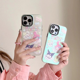 ✨ส่งของขวัญ✨เคสไอโฟน 14 Pro Max 13 12 11 เคส for เคสไอโฟน11 ไล่โทนสี Sanrio พกง่ายๆ iPhone13 การป้องกันการตก Case